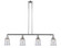 Canton - 4 Light - 51 inch - Polished Chrome - Stem Hung - Adjustable Island Light (3442|214-PC-G182)