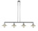 Halophane - 4 Light - 53 inch - Polished Chrome - Stem Hung - Adjustable Island Light (3442|214-PC-G2-LED)