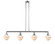 Oxford - 4 Light - 52 inch - Polished Chrome - Stem Hung - Adjustable Island Light (3442|214-PC-G531)