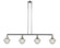 Oxford - 4 Light - 52 inch - Polished Chrome - Stem Hung - Adjustable Island Light (3442|214-PC-G534)