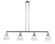 Cone - 4 Light - 51 inch - Polished Chrome - Stem Hung - Adjustable Island Light (3442|214-PC-G64-LED)