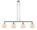 Bell - 4 Light - 53 inch - Polished Chrome - Stem Hung - Adjustable Island Light (3442|214-PC-G71)