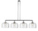 Bell - 4 Light - 54 inch - Polished Chrome - Stem Hung - Adjustable Island Light (3442|214-PC-G72-L)