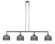 Bell - 4 Light - 53 inch - Polished Chrome - Stem Hung - Adjustable Island Light (3442|214-PC-G73-LED)