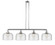 Bell - 4 Light - 54 inch - Polished Chrome - Stem Hung - Adjustable Island Light (3442|214-PC-G74-L-LED)
