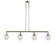 Beacon - 4 Light - 51 inch - Polished Nickel - Stem Hung - Adjustable Island Light (3442|214-PN-G202-6-LED)