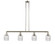 Colton - 4 Light - 50 inch - Polished Nickel - Stem Hung - Adjustable Island Light (3442|214-PN-G302)