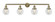 Beacon - 4 Light - 42 inch - Antique Brass - Adjustable Bath Vanity Light (3442|215-AB-G202-6)
