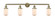Dover - 4 Light - 43 inch - Antique Brass - Adjustable Bath Vanity Light (3442|215-AB-G311)