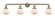 Olean - 4 Light - 43 inch - Antique Brass - Adjustable Bath Vanity Light (3442|215-AB-G321-LED)