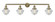 Oxford - 4 Light - 46 inch - Antique Brass - Adjustable Bath Vanity Light (3442|215-AB-G532-LED)