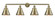 Appalachian - 4 Light - 44 inch - Antique Brass - Adjustable Bath Vanity Light (3442|215-AB-M13-AB-LED)