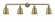 Addison - 4 Light - 42 inch - Antique Brass - Adjustable Bath Vanity Light (3442|215-AB-M9-AB-LED)
