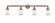 Canton - 4 Light - 42 inch - Antique Copper - Adjustable Bath Vanity Light (3442|215-AC-G181S)