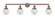 Beacon - 4 Light - 42 inch - Antique Copper - Adjustable Bath Vanity Light (3442|215-AC-G202-6)