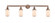 Dover - 4 Light - 43 inch - Antique Copper - Adjustable Bath Vanity Light (3442|215-AC-G311)