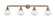 Olean - 4 Light - 43 inch - Antique Copper - Adjustable Bath Vanity Light (3442|215-AC-G324-LED)