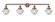 Oxford - 4 Light - 46 inch - Antique Copper - Adjustable Bath Vanity Light (3442|215-AC-G532)