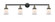 Canton - 4 Light - 42 inch - Black Antique Brass - Adjustable Bath Vanity Light (3442|215-BAB-G181S)