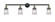 Canton - 4 Light - 42 inch - Black Antique Brass - Adjustable Bath Vanity Light (3442|215-BAB-G182S)