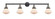 Olean - 4 Light - 43 inch - Black Antique Brass - Adjustable Bath Vanity Light (3442|215-BAB-G321-LED)