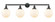 Beacon - 4 Light - 44 inch - Matte Black - Adjustable Bath Vanity Light (3442|215-BK-G201-8)