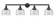 Bell - 4 Light - 44 inch - Matte Black - Adjustable Bath Vanity Light (3442|215-BK-G74)