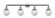 Beacon - 4 Light - 42 inch - Polished Chrome - Adjustable Bath Vanity Light (3442|215-PC-G204-6)