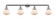 Olean - 4 Light - 43 inch - Polished Chrome - Adjustable Bath Vanity Light (3442|215-PC-G321-LED)