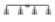 Addison - 4 Light - 42 inch - Polished Chrome - Adjustable Bath Vanity Light (3442|215-PC-M9-PC)
