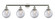 Beacon - 4 Light - 44 inch - Polished Nickel - Adjustable Bath Vanity Light (3442|215-PN-G202-8)