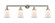 Canton - 4 Light - 42 inch - Brushed Satin Nickel - Adjustable Bath Vanity Light (3442|215-SN-G181-LED)