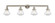 Olean - 4 Light - 43 inch - Brushed Satin Nickel - Adjustable Bath Vanity Light (3442|215-SN-G322-LED)