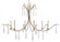 Marshallia Large Gold Chandelier (92|9000-0545)