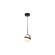 Globo 7-in Matte Black LED Pendant (7713|PD301001MB)