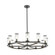 Revolve 33-in Clear Glass/Urban Bronze 12 Light Chandelier (7713|CH309012UBCG)