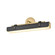 Valise 20-in Vintage Brass/Tuxedo Leather LED Wall/Vanity (7713|WV307919VBTL)
