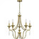 Joules 5-Light Aged Brass Chandelier (26|JOU5025AB)