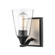 1-Light Wall Sconce Matte Black/Brushed Pewter (670|3371-MB/BPW)