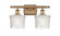 Niagara - 2 Light - 17 inch - Brushed Brass - Bath Vanity Light (3442|516-2W-BB-G402)