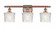 Niagara - 3 Light - 27 inch - Antique Copper - Bath Vanity Light (3442|516-3W-AC-G402)