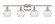 Athens Deco Swirl - 4 Light - 36 inch - Polished Nickel - Bath Vanity Light (3442|516-4W-PN-G1213-6)