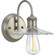 Fayette Collection One-Light Antique Nickel Clear Glass Farmhouse Bath Vanity Light (149|P300286-081)