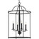 Durrell Collection Four-Light Black Medium Foyer (149|P500210-031)