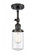 Dover - 1 Light - 5 inch - Oil Rubbed Bronze - Adjustable Semi-Flush Mount (3442|201F-OB-G312-LED)