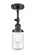Dover - 1 Light - 5 inch - Oil Rubbed Bronze - Adjustable Semi-Flush Mount (3442|201F-OB-G314-LED)