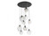 Sonoma Ave. 9 Light Clear Globe Multi Port Pendant (4450|HF8149-DBZ-CL)