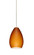 Besa Pendant Pera 6 Satin Nickel Amber Matte 1x50W Halogen (127|XP-171380-SN)