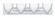 Besa Wall Sasha Chrome Opal Matte 4x75W Medium Base (127|4WZ-757207-CR)
