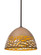 Besa Kiev Stem Pendant, Copper, Bronze Finish, 1x9W LED (127|1TT-KIEVCP-LED-BR)